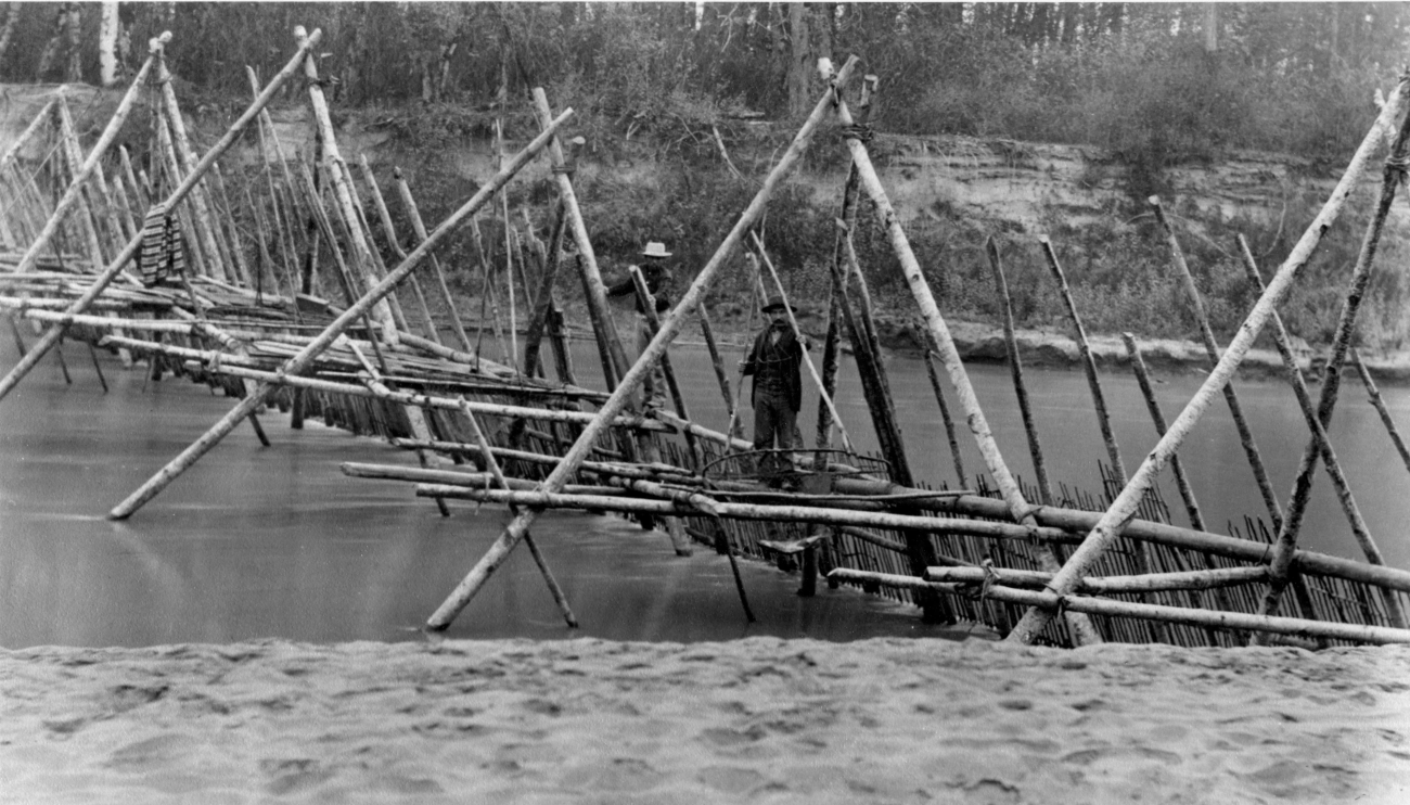 Yelm Jim's fish trap