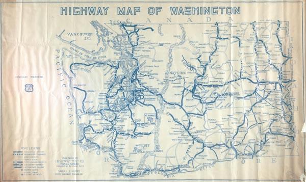 1939 highway map