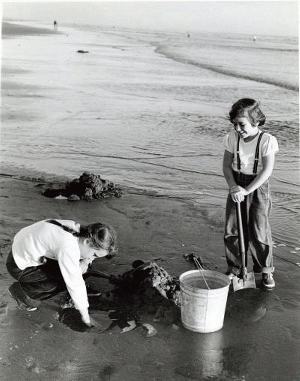 Clam-digging-at-Pacific-Beach