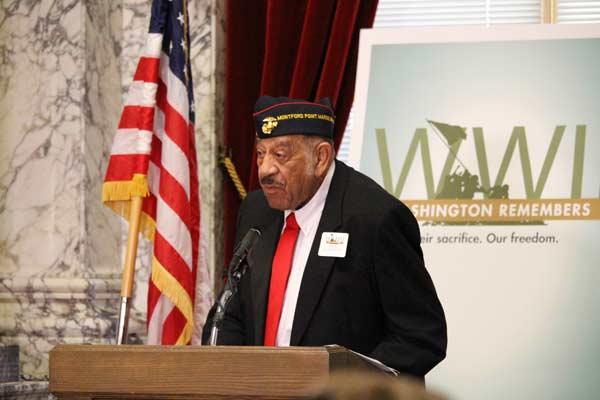 Clayton-Pitre-speaks-at-WWII-exhibit-launch