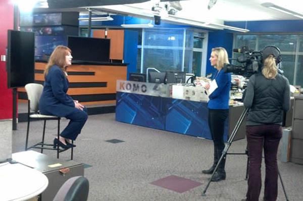 Election Day interview with KOMO-TV