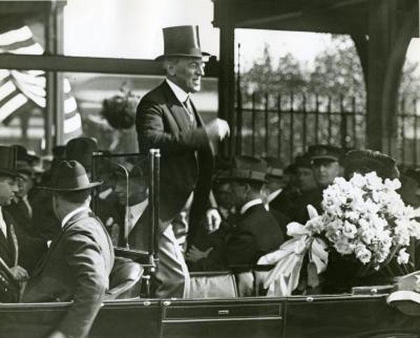 President Wilson in Seattle