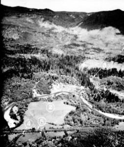 Hazel Mudslide area 1949