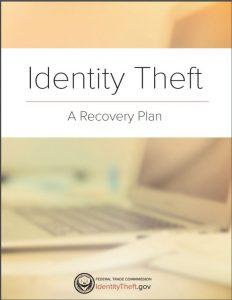 Photo of cover of Identity theft: A recovery plan.