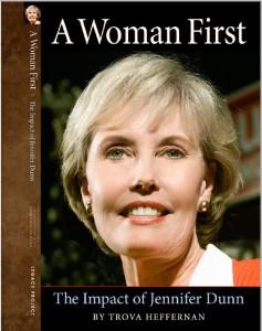 Photo of the cover of A Woman First, the Impact of JenniferDunn
